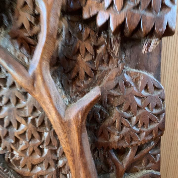 彫刻　オブジェ　木彫り　一刀彫