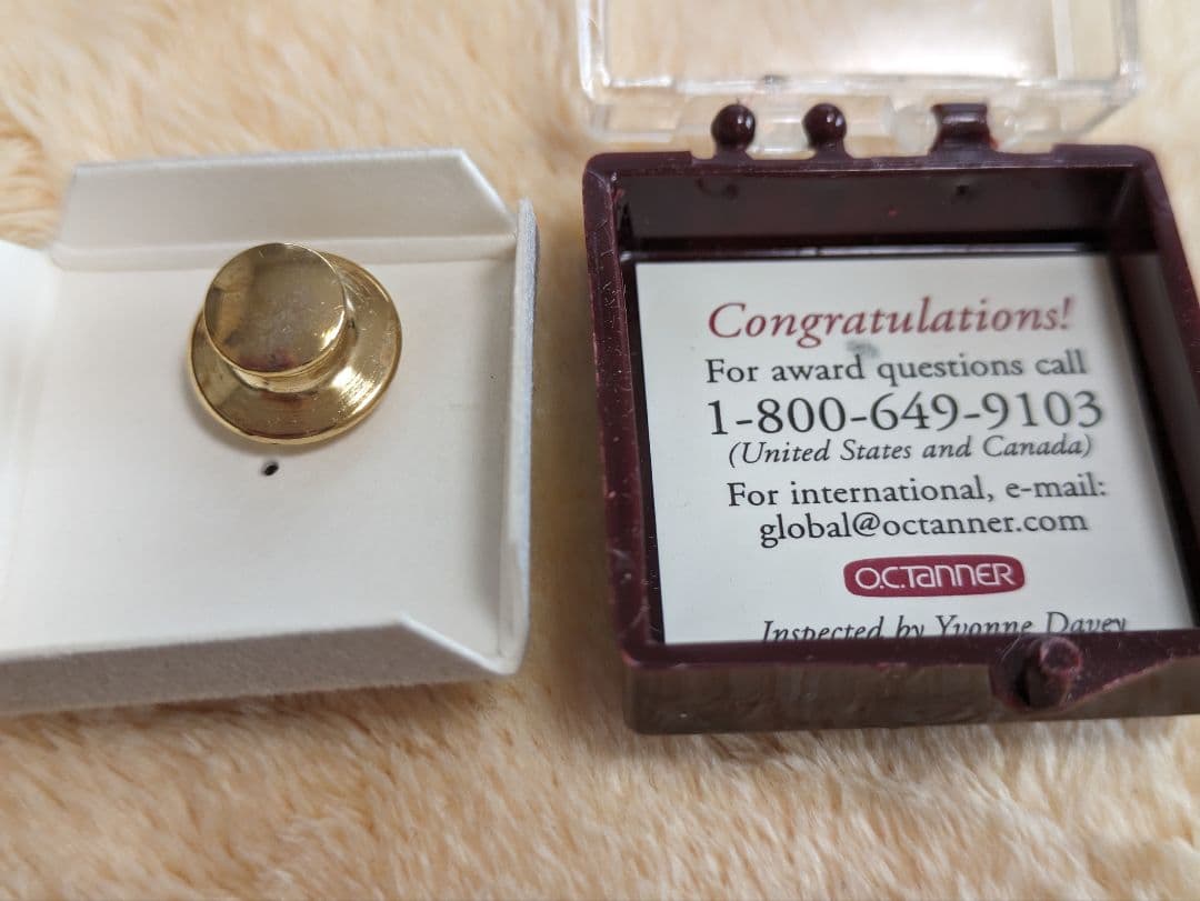 激レア　TDL勤続15周年記念ピンバッジ　ミッキー