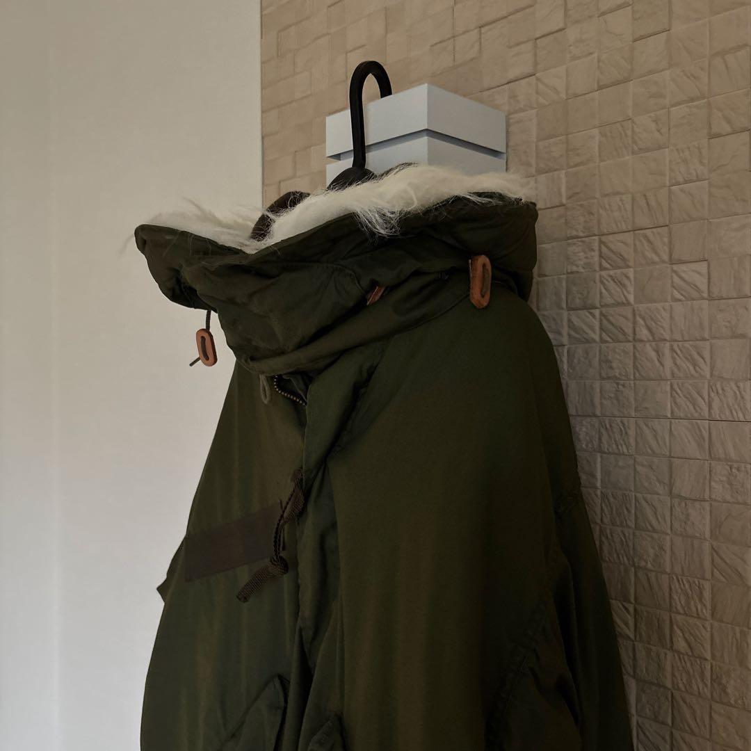 米軍 実物 デッド M-65 フィッシュテールパーカ XS フルセット