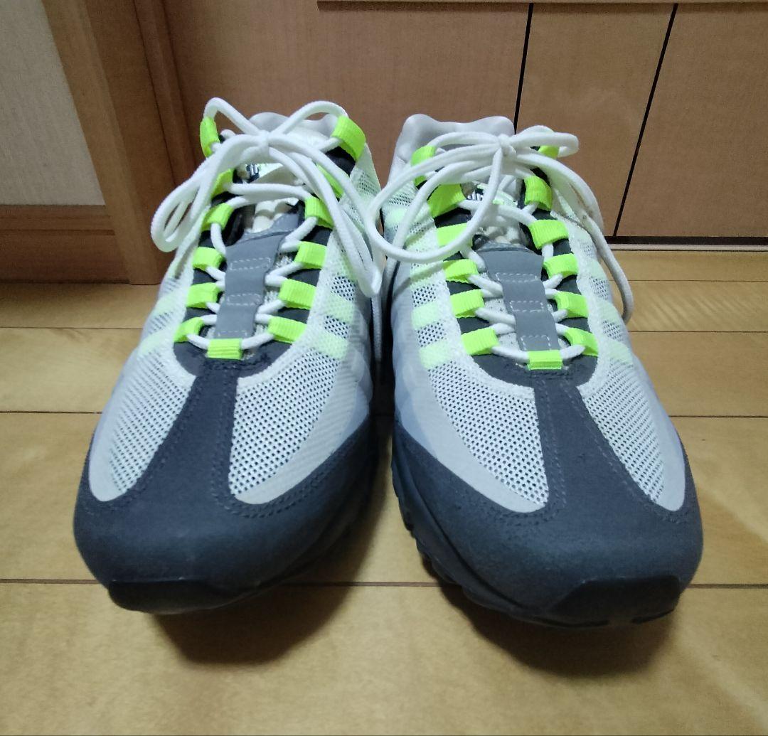 シューズ(男性用) NIKE AIR MAX 95 NO SEW NEON 511306-040