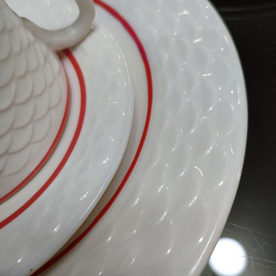 fireking フィッシュスケール　C＆S ディナープレートX3