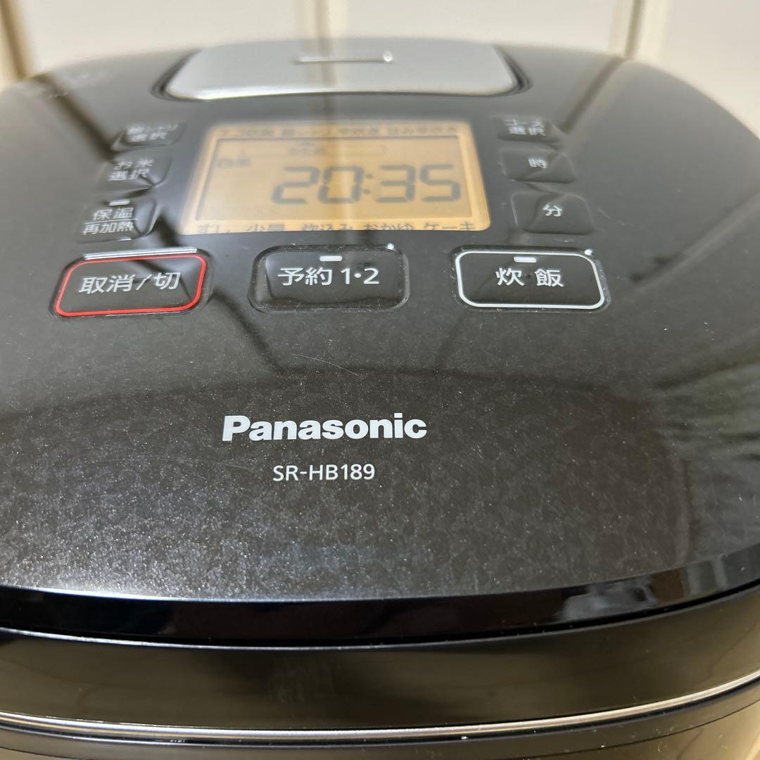 美品　Panasonic 炊飯ジャー　SR-HB189