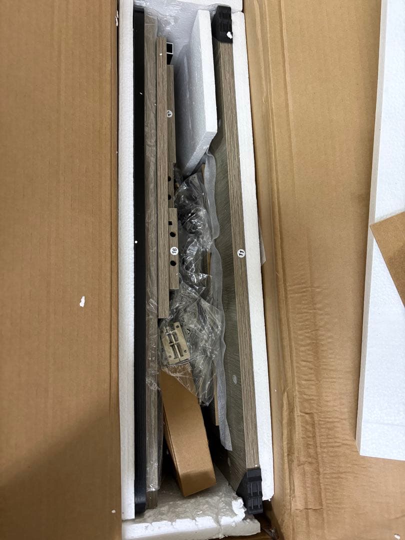 中大型犬用ペットケージ スライドドア付き家具調