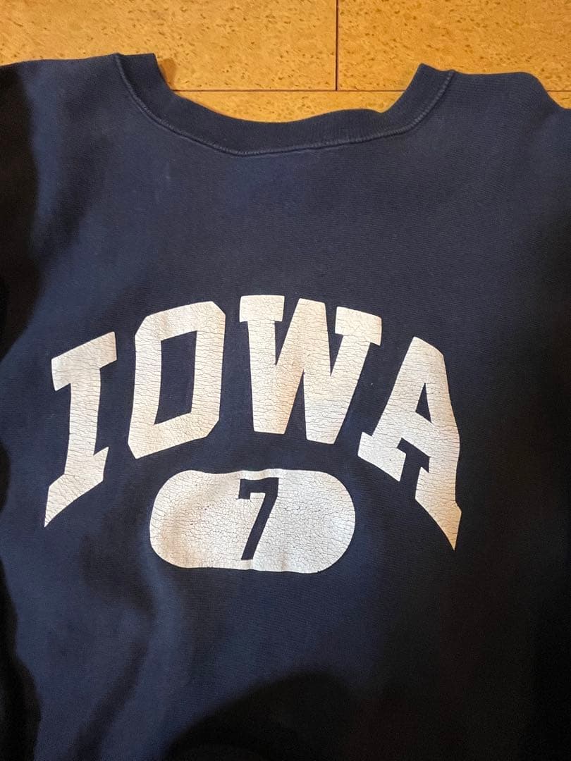 Champion Iowa 7 スウェット XL