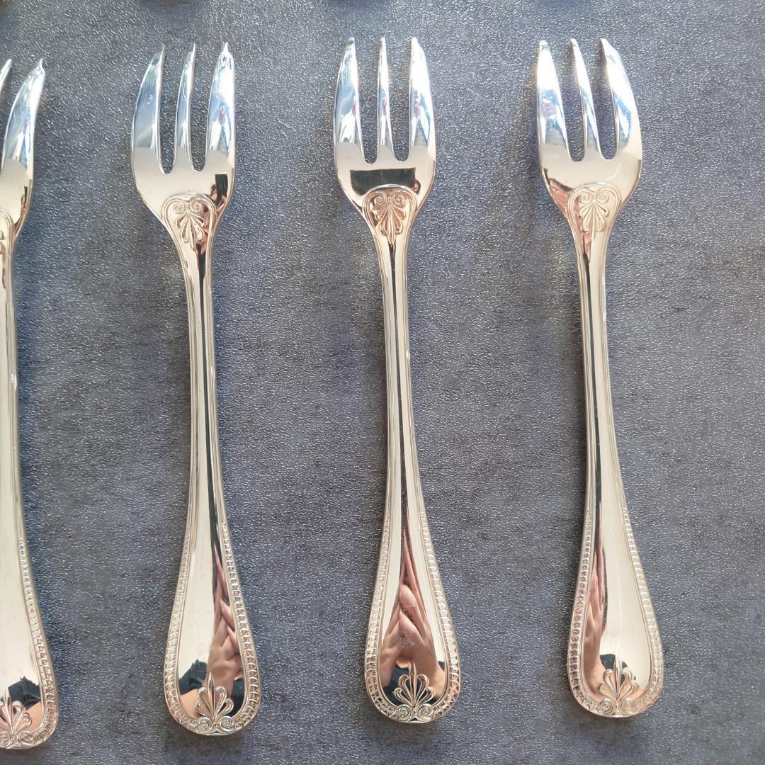 美品 クリストフル マルメゾン ケーキフォークコーヒースプーン 未開封含 12点