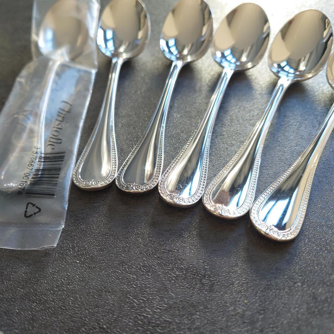 美品 クリストフル マルメゾン ケーキフォークコーヒースプーン 未開封含 12点