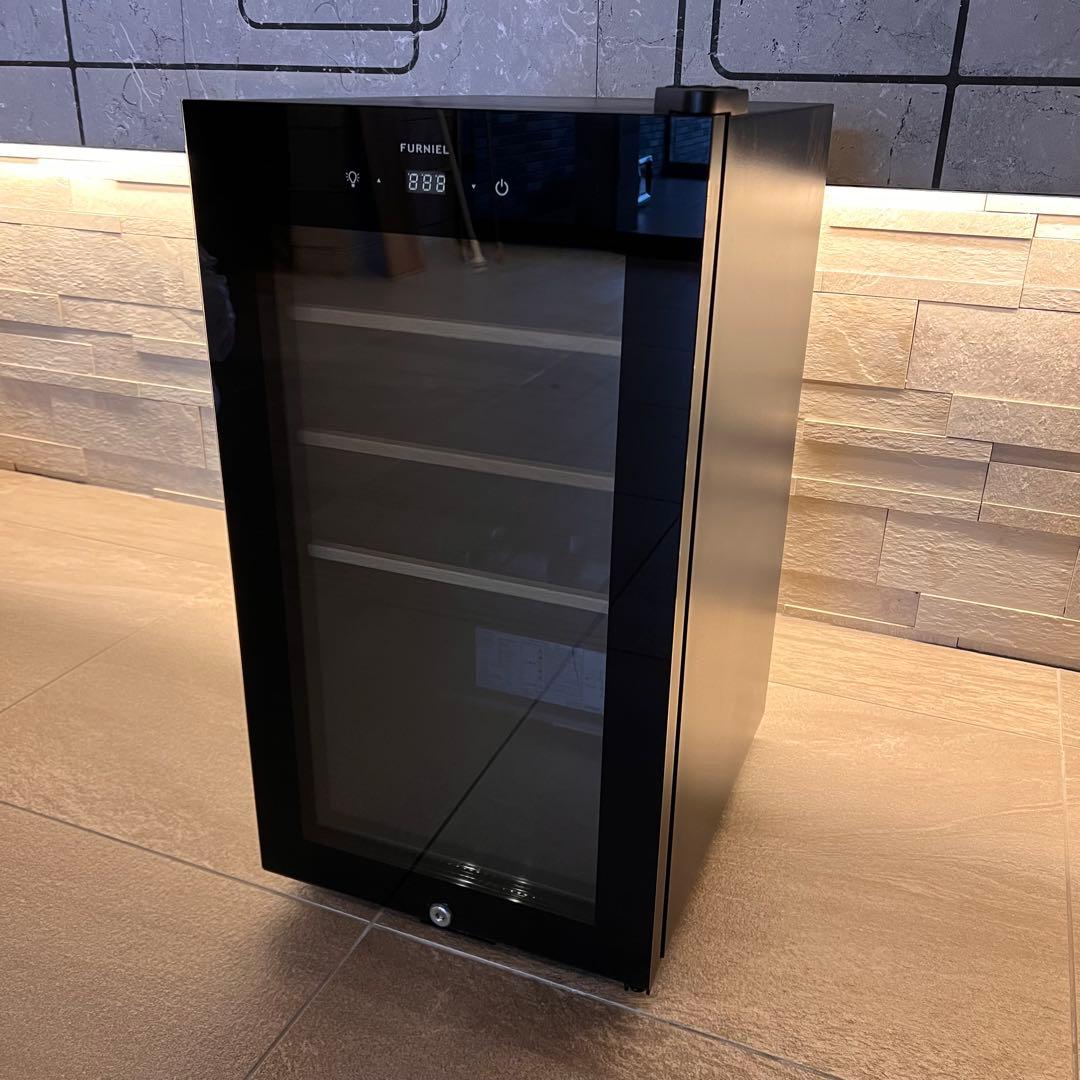 FURNIEL さくら製作所 12本収納ワインセラー SAB-50G-PB