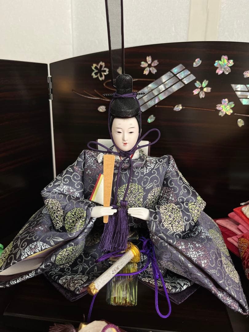 親王飾り　桜筏(さくらいかだ)セット