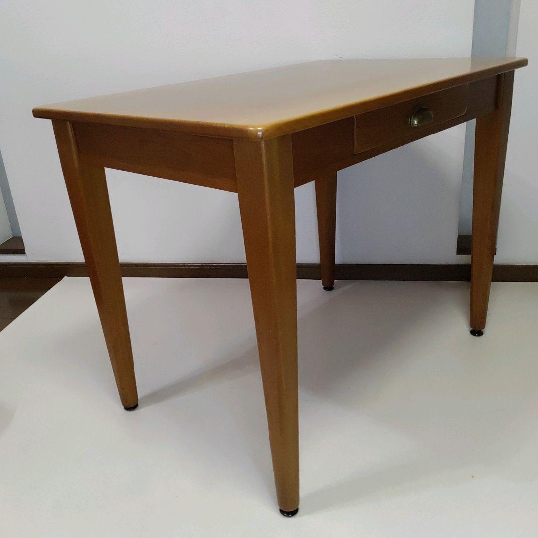 希少 ヴィンテージ 飛騨産業 HIDA キツツキマーク デスク 机 引き出し