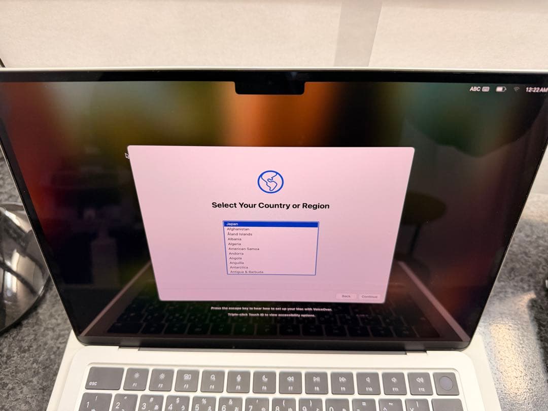 MacBookair m2 8GB 256 bat100% 付属品完品 美品