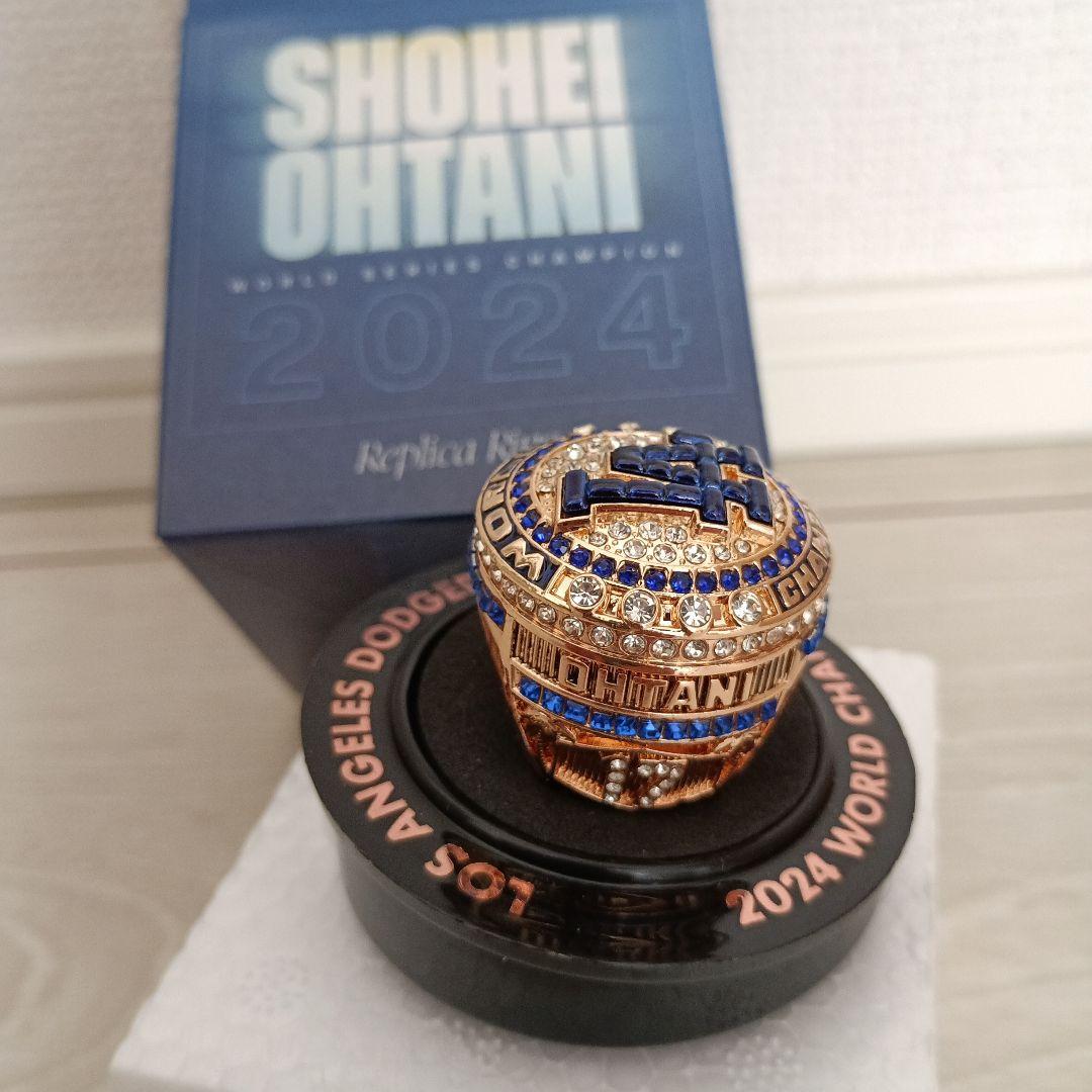 ドジャース MLB ワールドシリーズ チャンピオン トロフィー リング セット