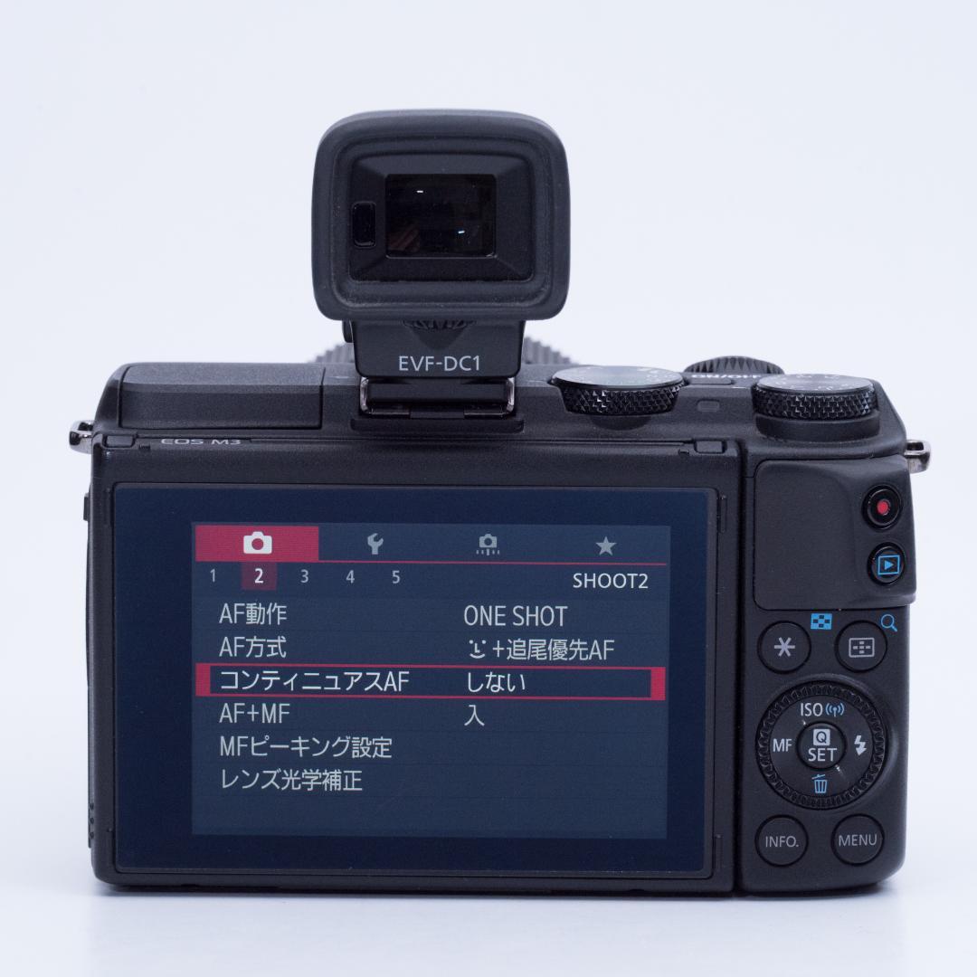 デジタルカメラ Canon M3 EVF KIT + SIGMA 56mm F1.4 DC DN