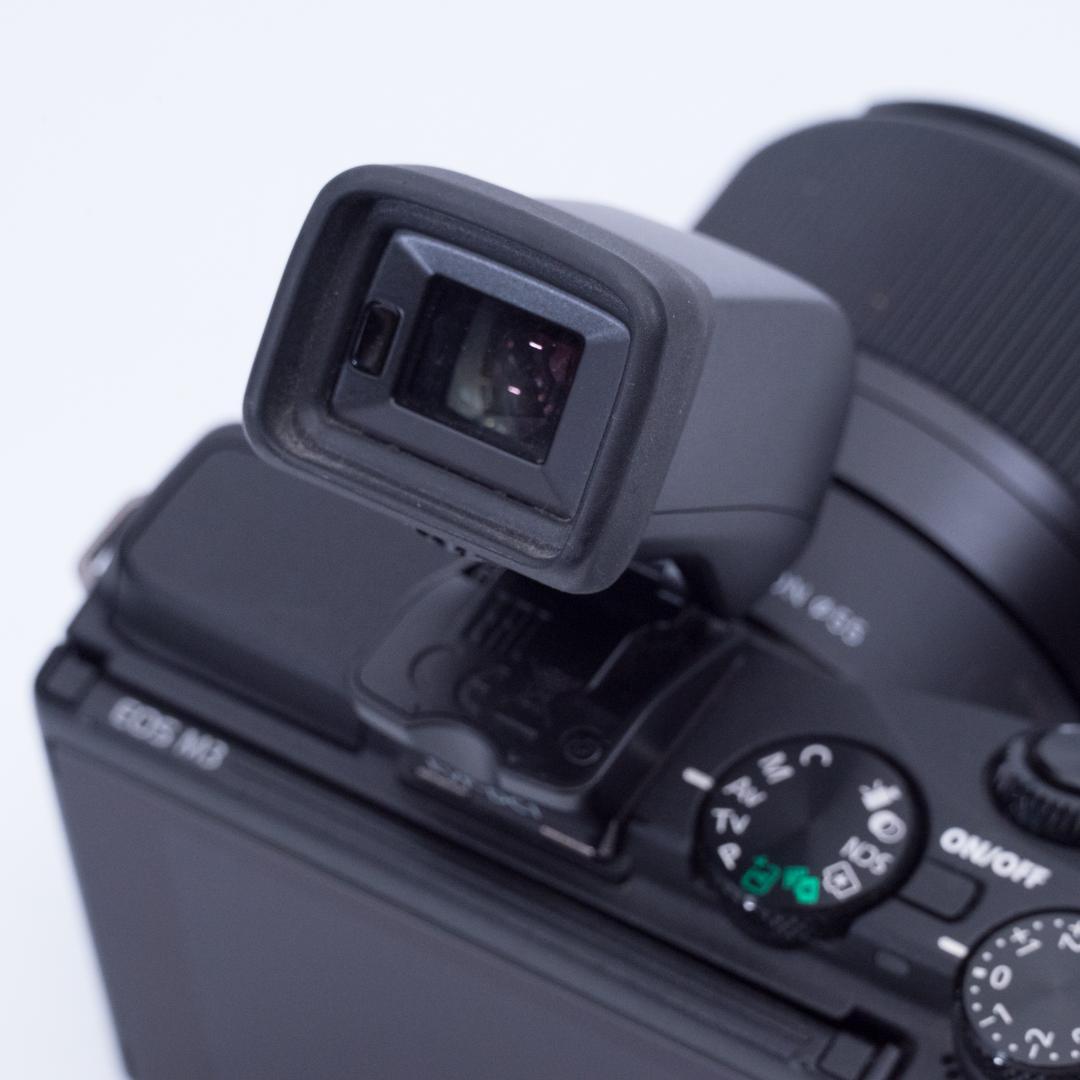 デジタルカメラ Canon M3 EVF KIT + SIGMA 56mm F1.4 DC DN
