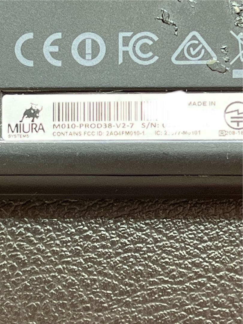 Miura M010-PROD38-V2-7　カードリーダー