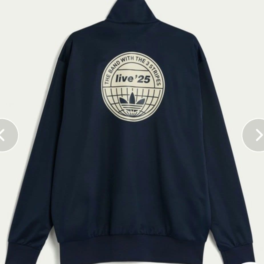 u*a様 adidas Oasis コラボジャケットジャージ ネイビー M