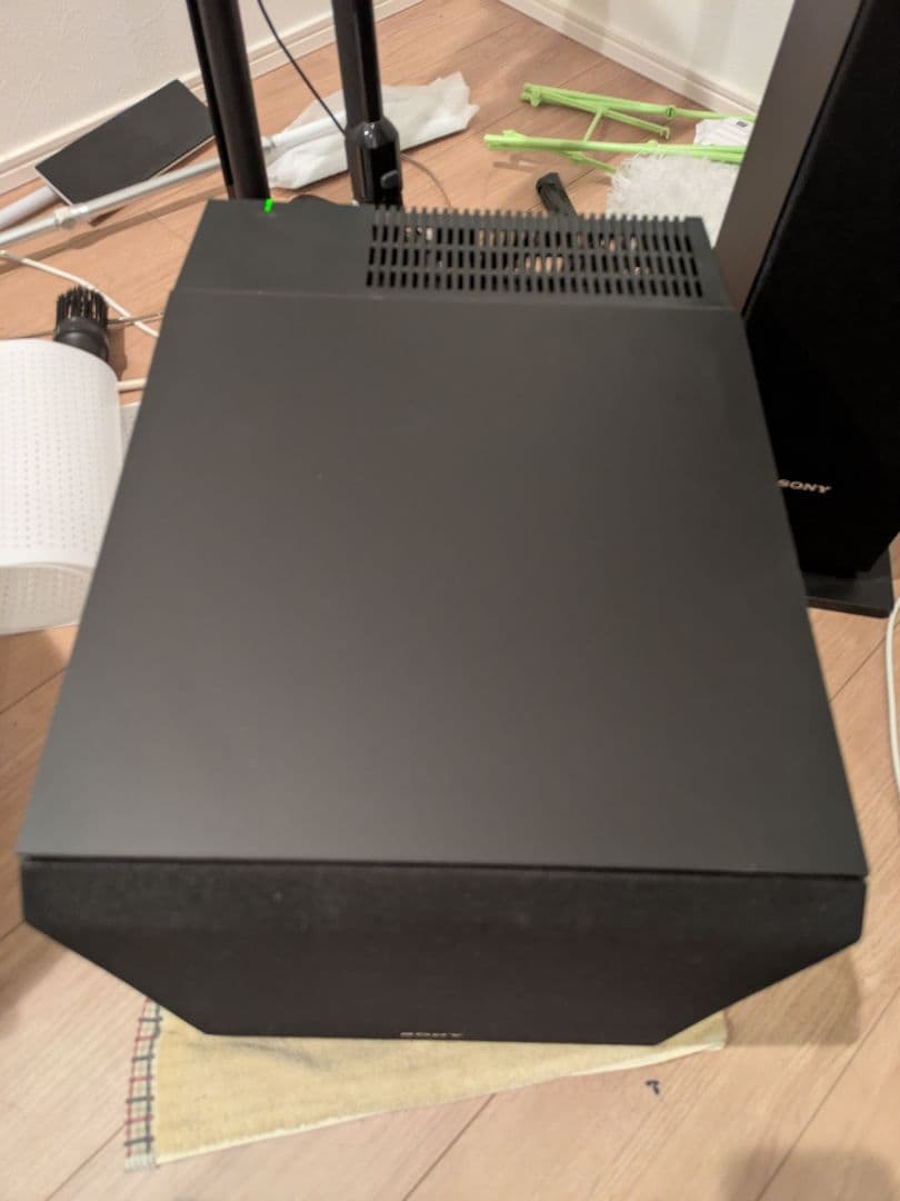 24年7月購入の箱付き。SONY SA-CS9 サブウーファー