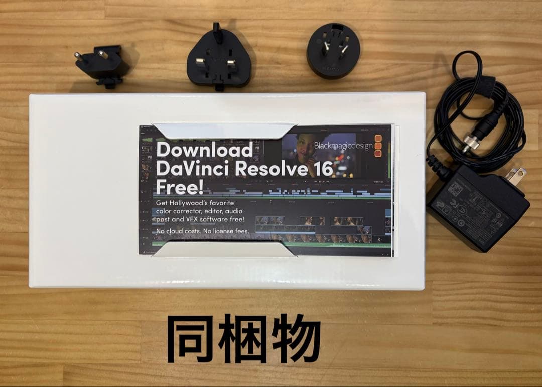 現状渡し価格　ATEM MINI 元箱、電源ケーブル、アダプター付き