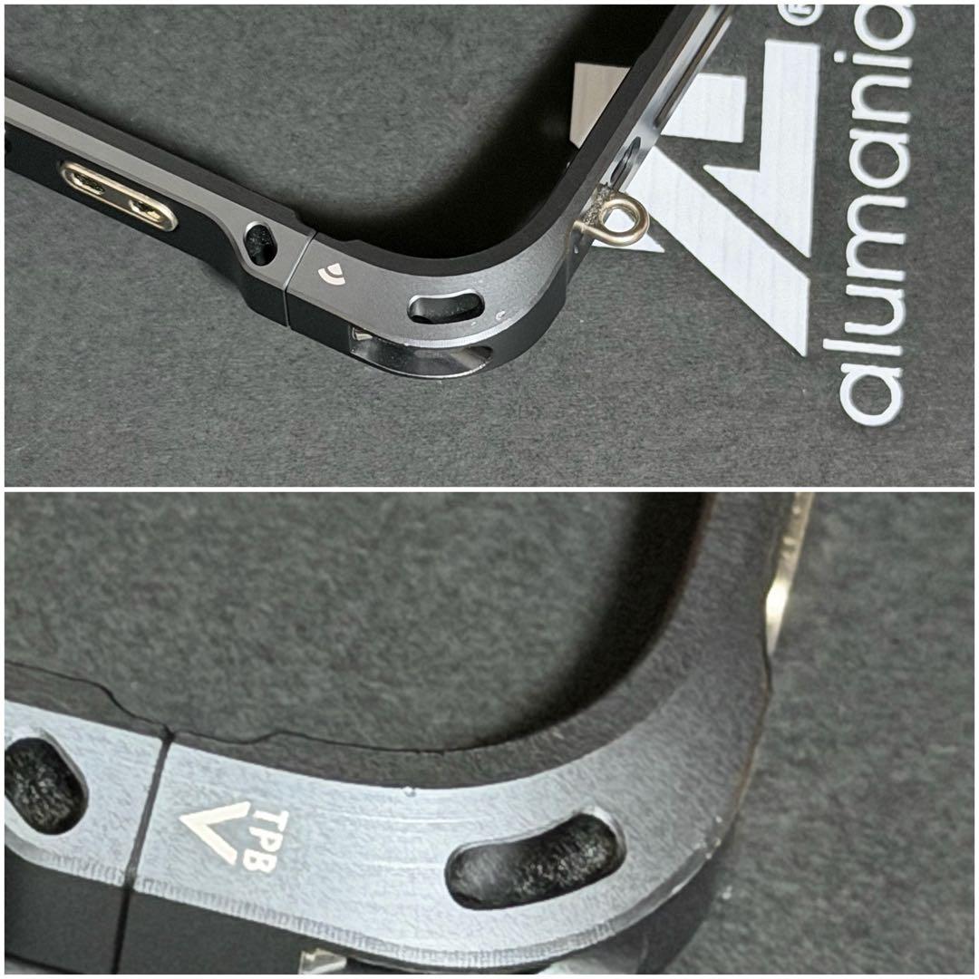 alumania アルマニア iPhone15 Pro MAX バンパー