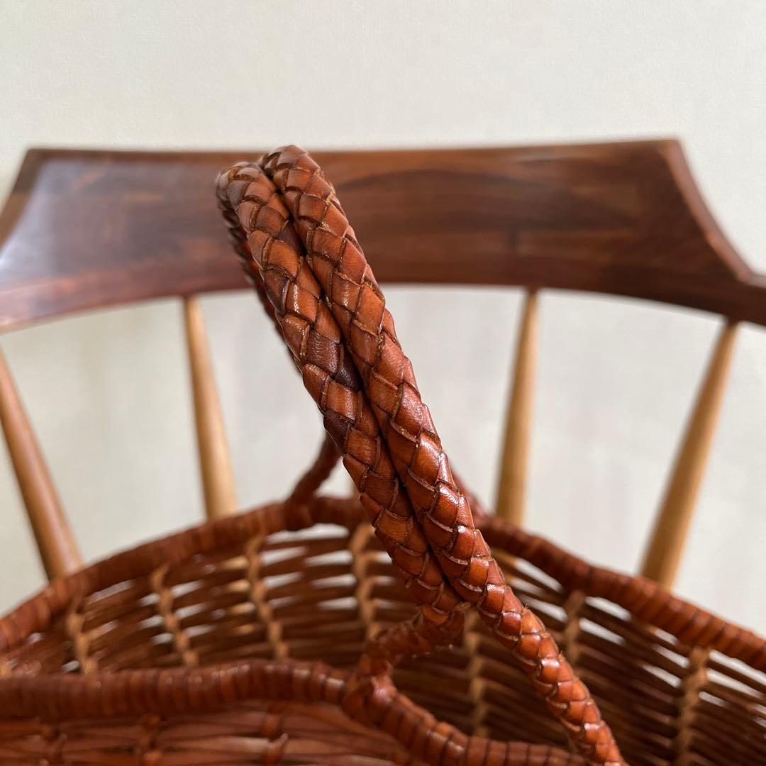 dragon ドラゴン　メッシュレザーカゴバッグ