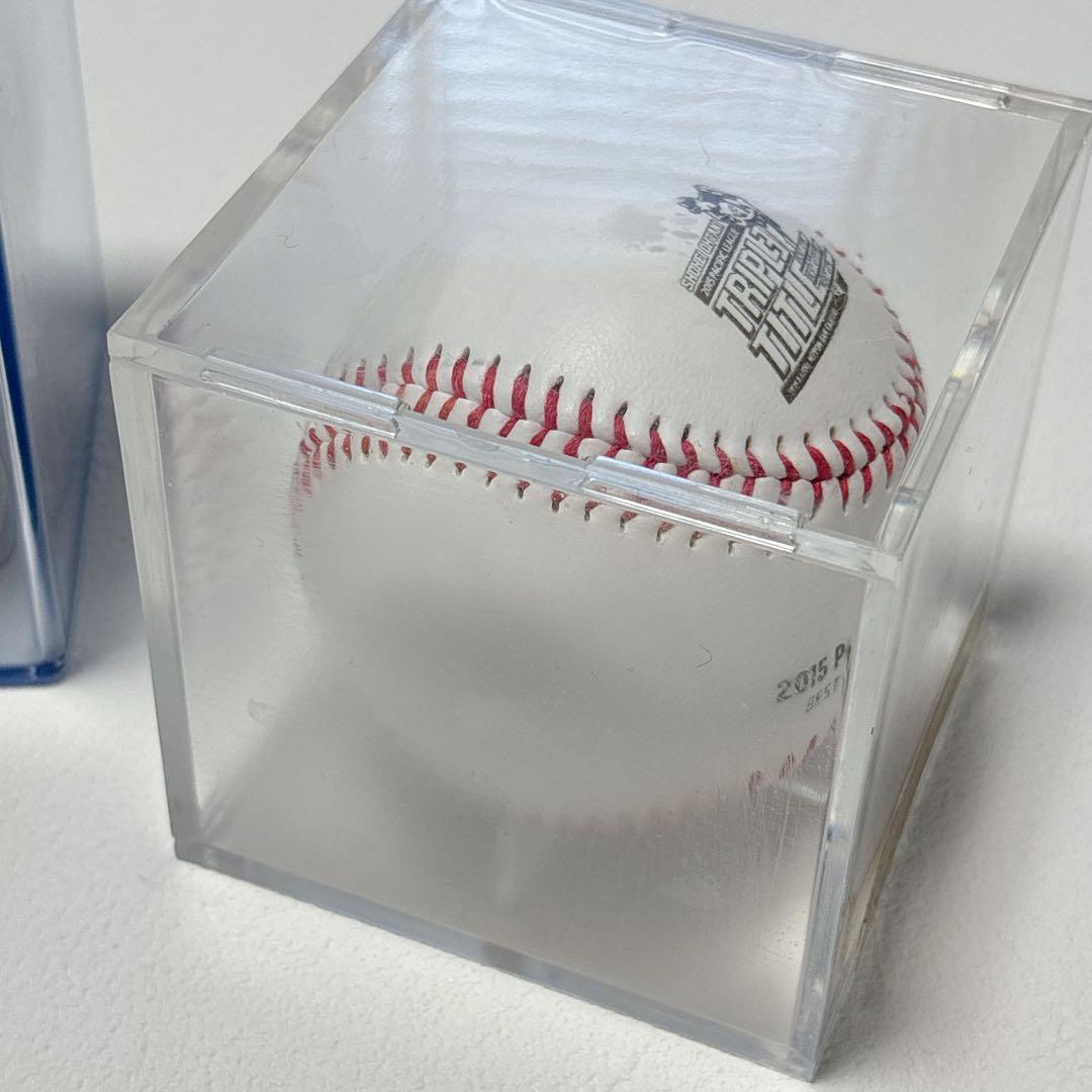 【希少】大谷翔平 2015年 パシフィックリーグ 投手部門三冠　記念ボールセット