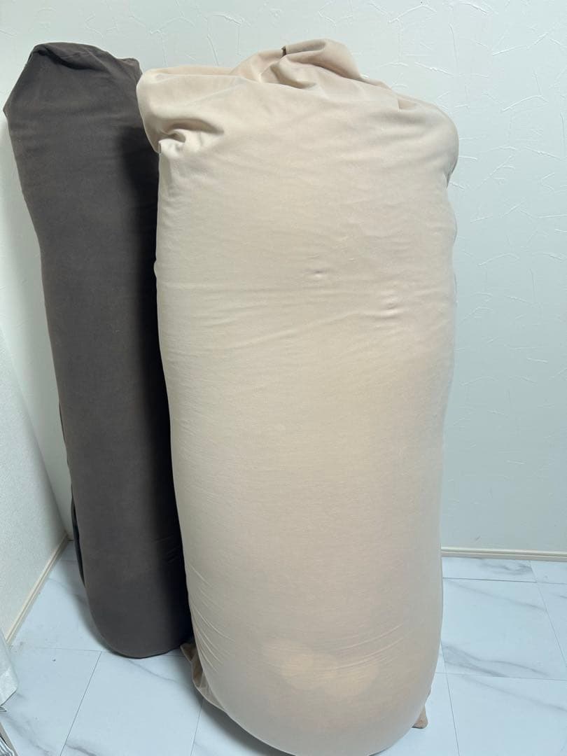 yoibo max Yogibo roll max ヨギボーベージュ、ブラウン