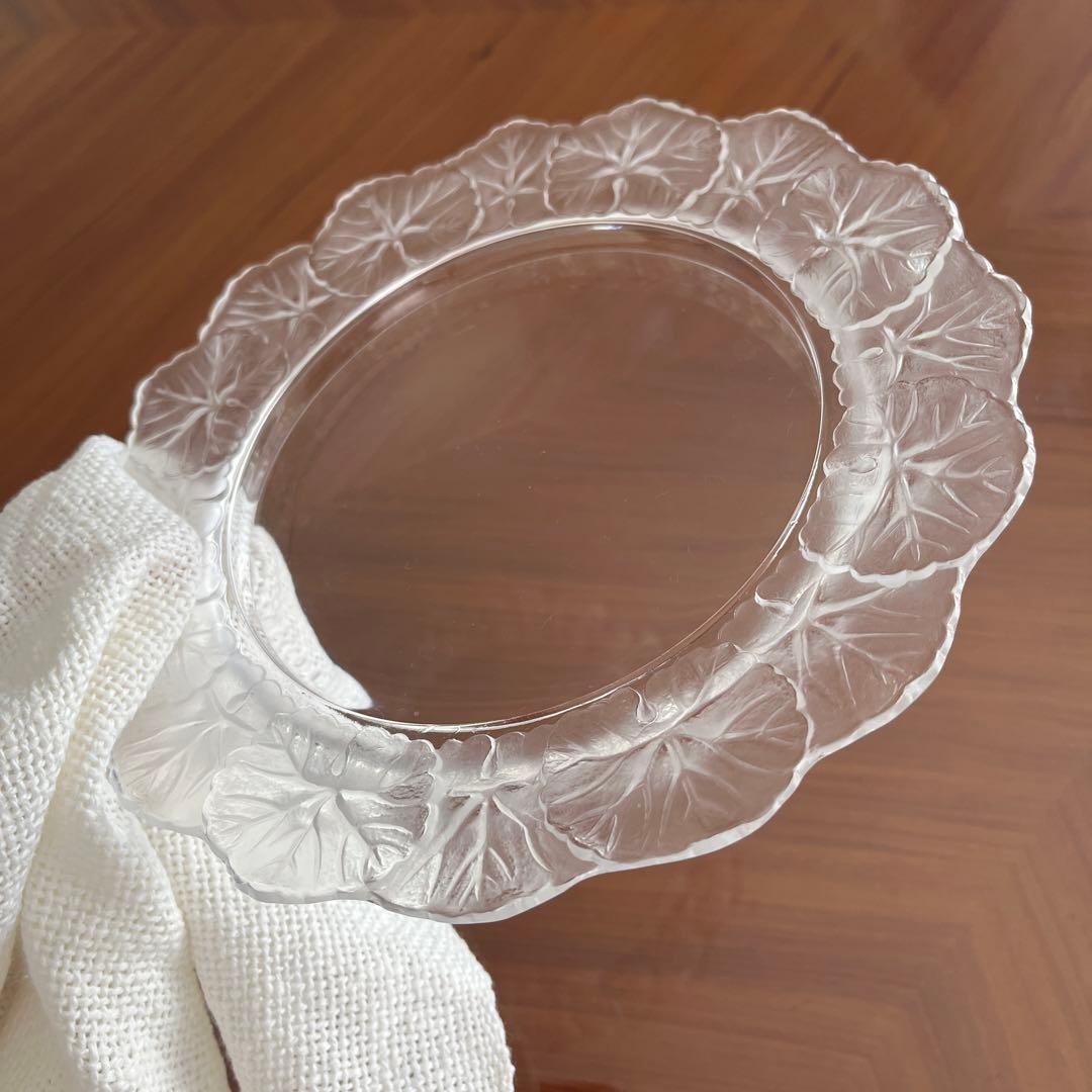 ラリック プレート ● 直径21cm ヴィンテージ