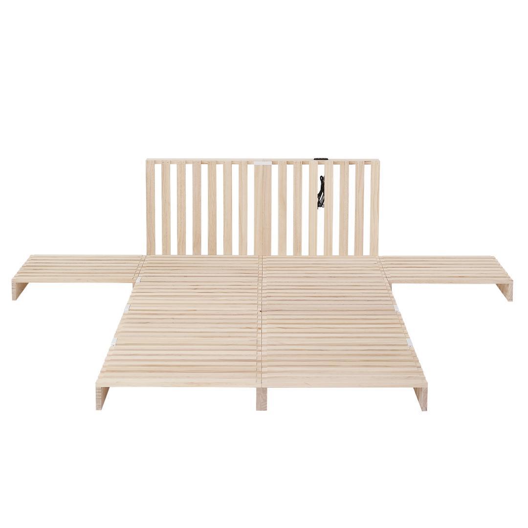 【新品】パレットベッド 50*50cm 12枚 コンセント付 組み換え自由