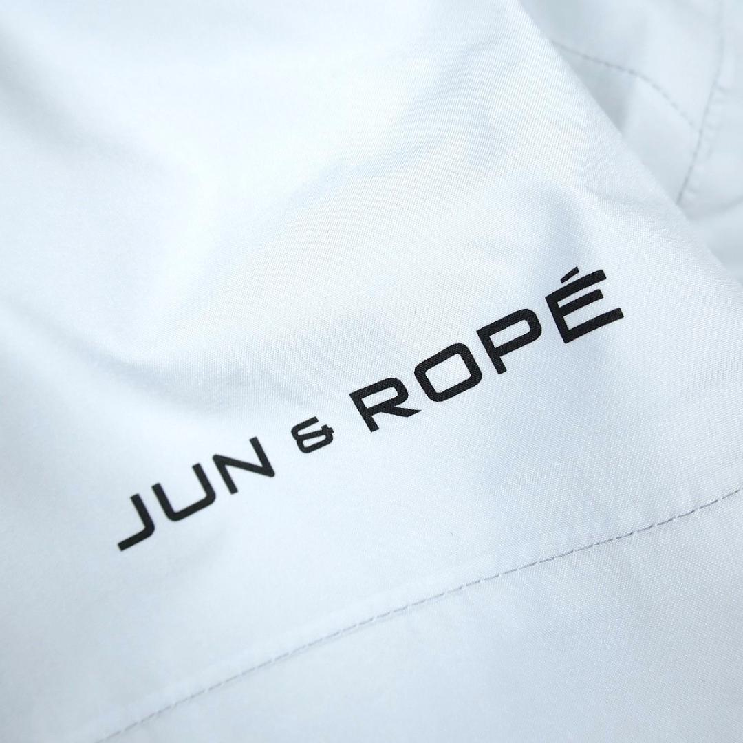 JUN&ROPE 【防水】【透湿】【耐水】ゴルフ レインウェア L ライトグレー