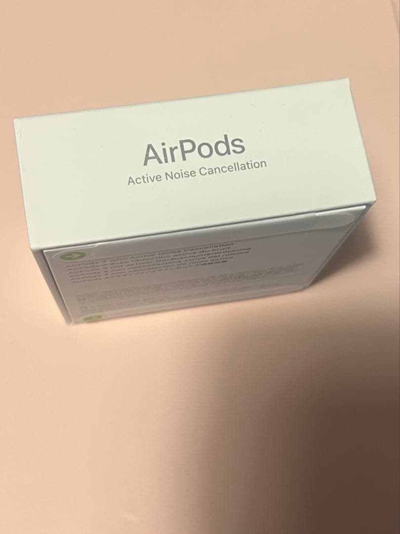Jr【新品未使用】AirPods 4アクティブノイズキャンセリング搭載