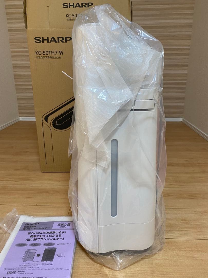新品　未使用　SHARP 加湿空気清浄機 KC-50TH7-W 2025年製