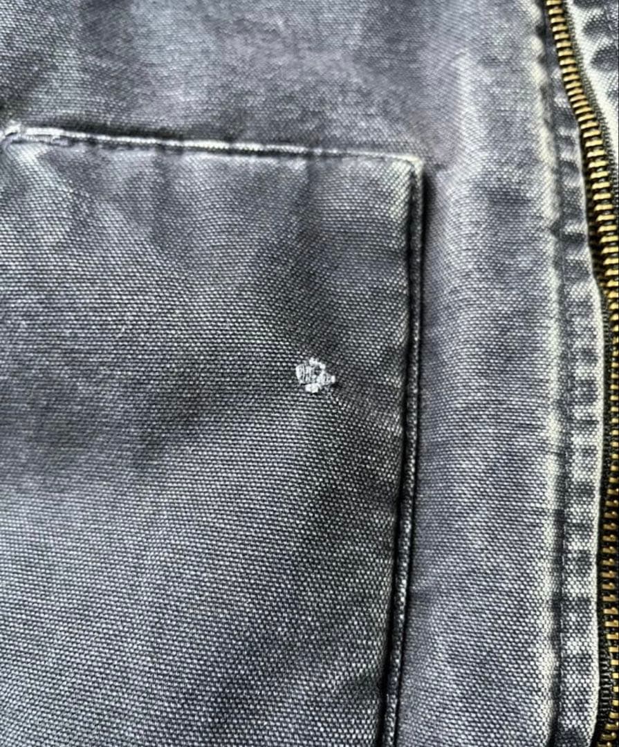 希少 Carhartt ネイビー ダック ベスト カーハート