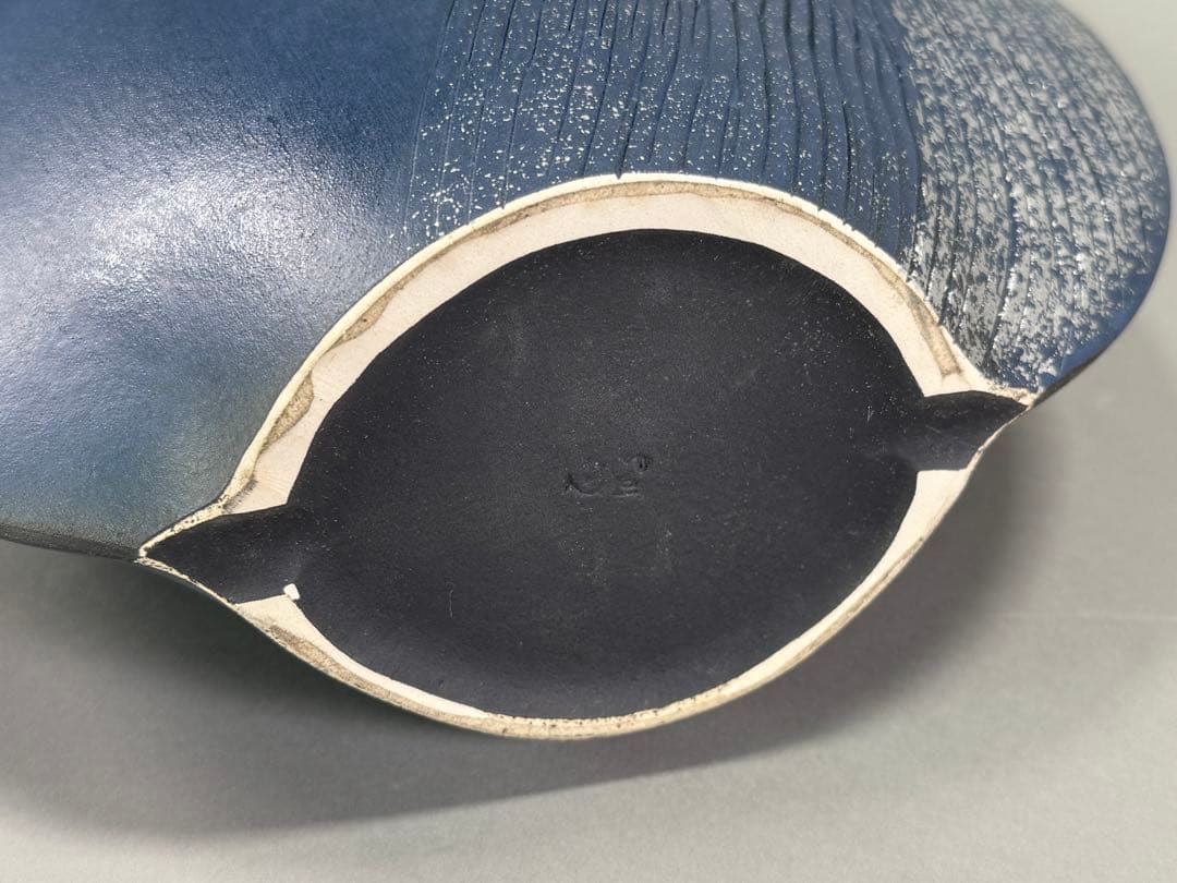 池坊　いけばな　古流　龍生派　小林正明　陶花器　華道具　花瓶　高さ41cm