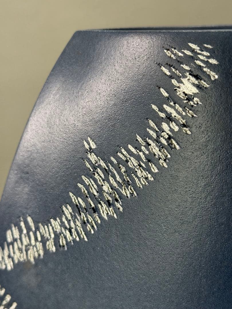 池坊　いけばな　古流　龍生派　小林正明　陶花器　華道具　花瓶　高さ41cm