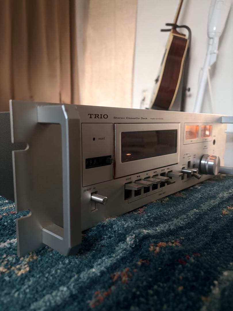 TRIO KX-4000 ベルト、コンデンサー、ランプ新品