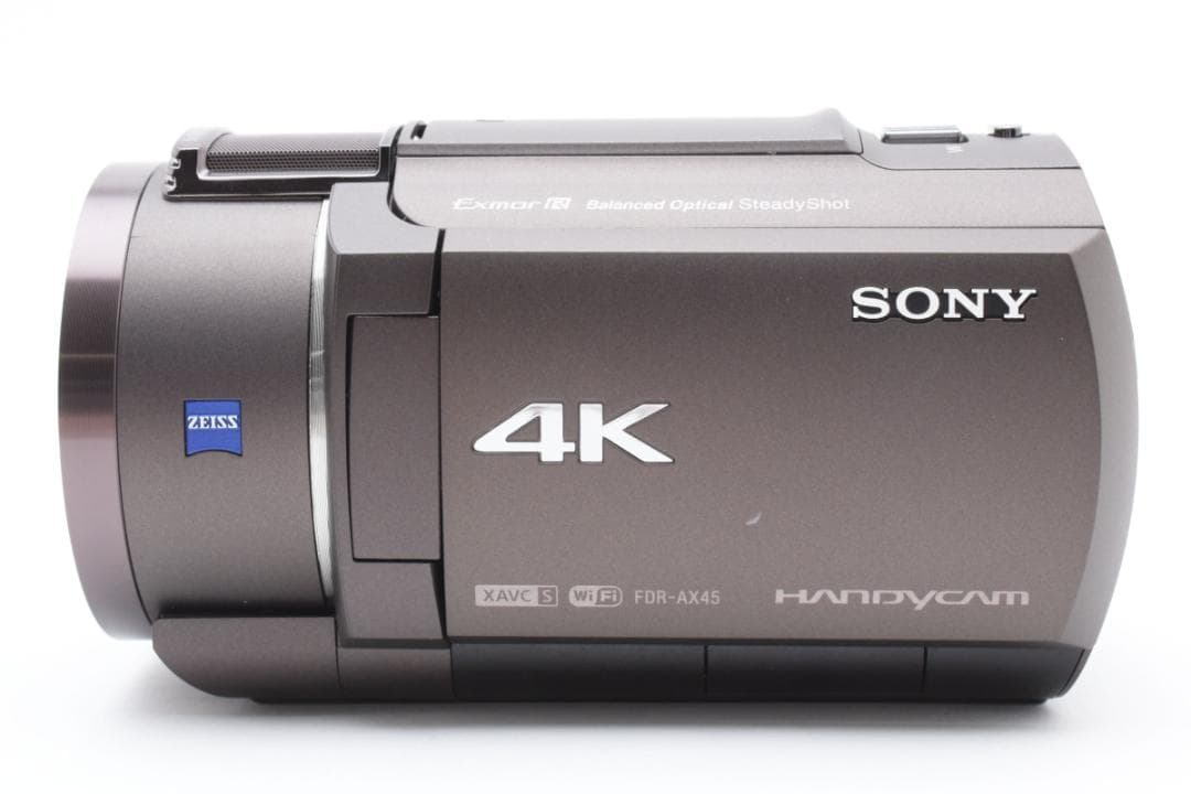 美品 SONY FDR-AX45 ブラウン 4K デジタル ビデオカメラ