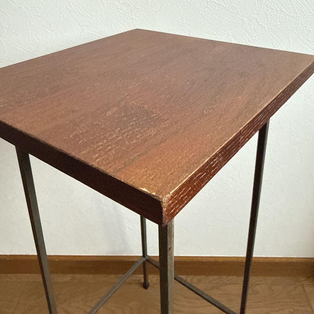 ② アデペシュ a.depeche アイアンハイスツール