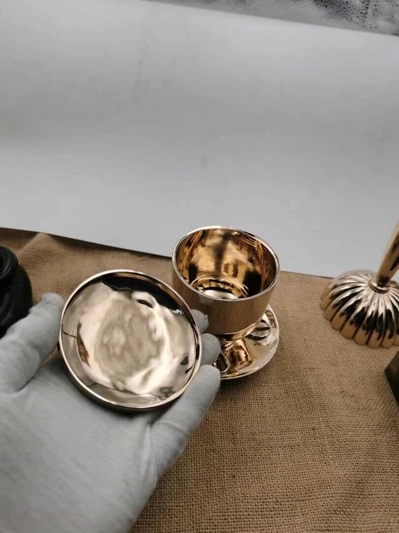 【修縁堂】密教法器 三鈷杵 供杯 聖杯 奉納 供養品 不思議な力 仏壇仏具