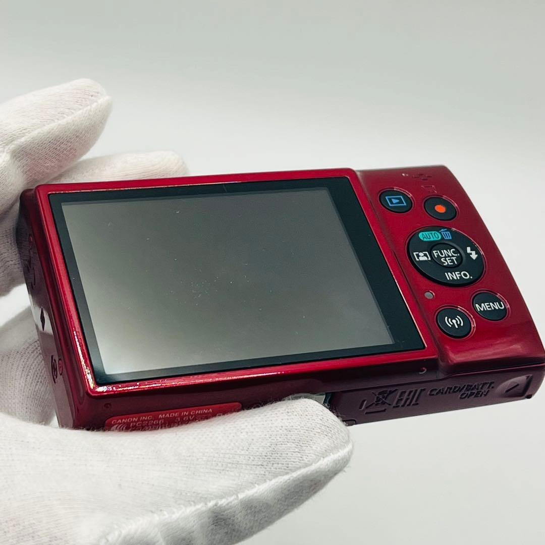 Canon IXY 190 コンパクトデジタルカメラ レッド 訳あり