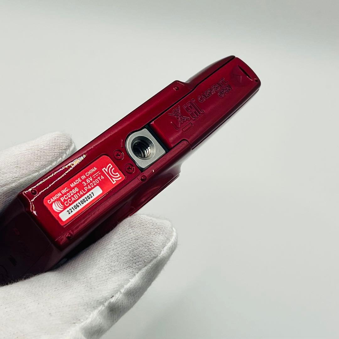 Canon IXY 190 コンパクトデジタルカメラ レッド 訳あり