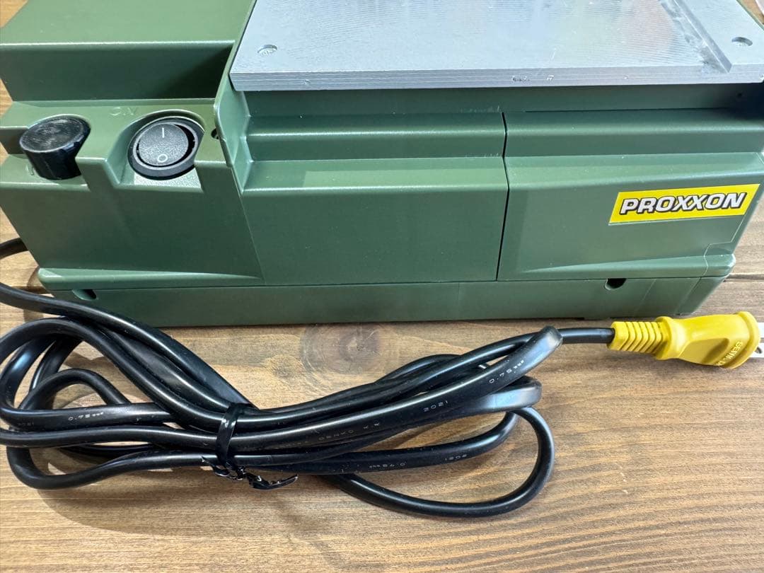 超美品　PROXXON コッピングソウ　テーブル EX No.27088