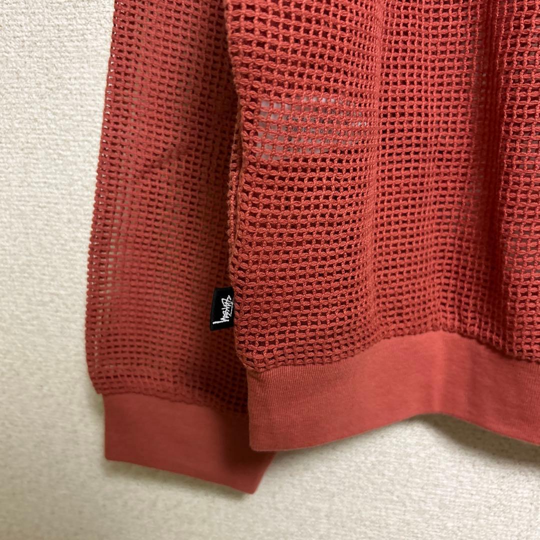 stussy メッシュニット