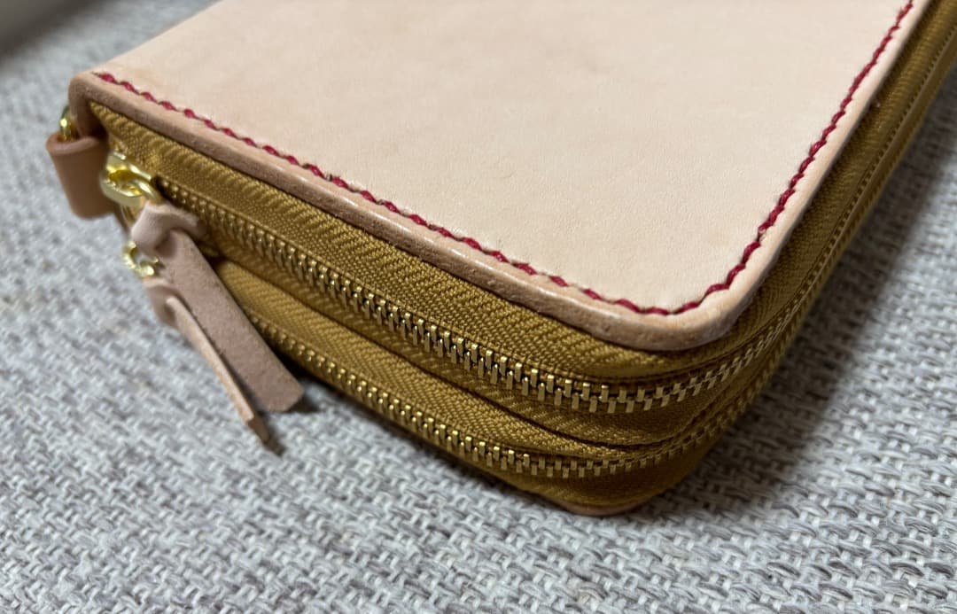 コバさん専用 ヌメ革財布付きクラッチバック