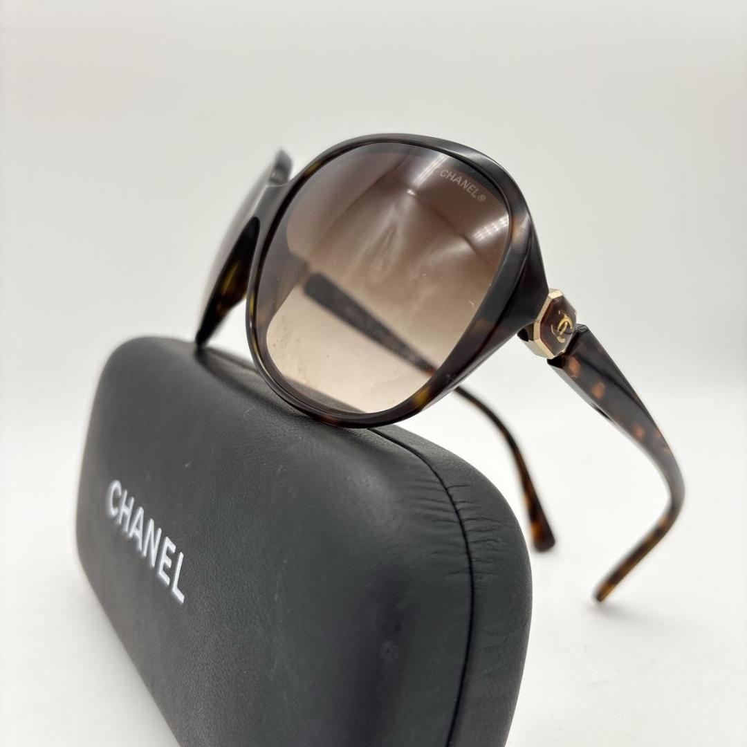 希少 CHANEL sunglasses coco brown vintage
