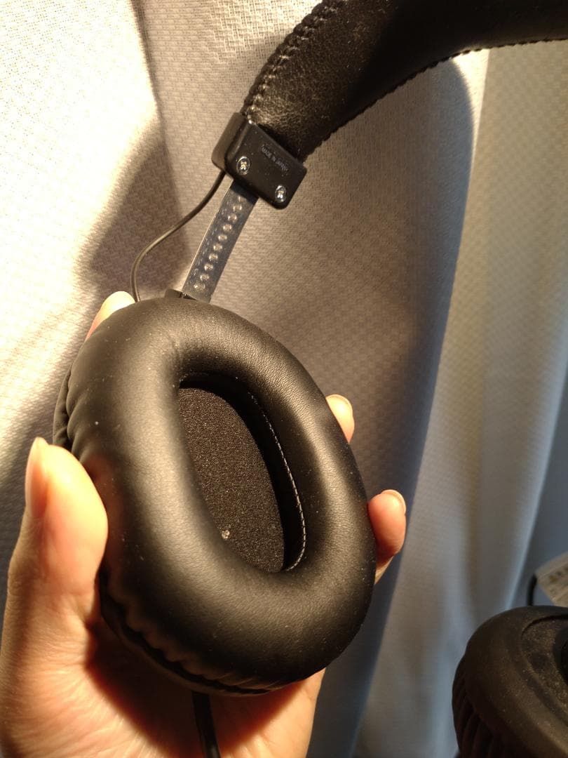 SONY MDR-CD900ST 有線ヘッドホン ※イヤーパッド交換済