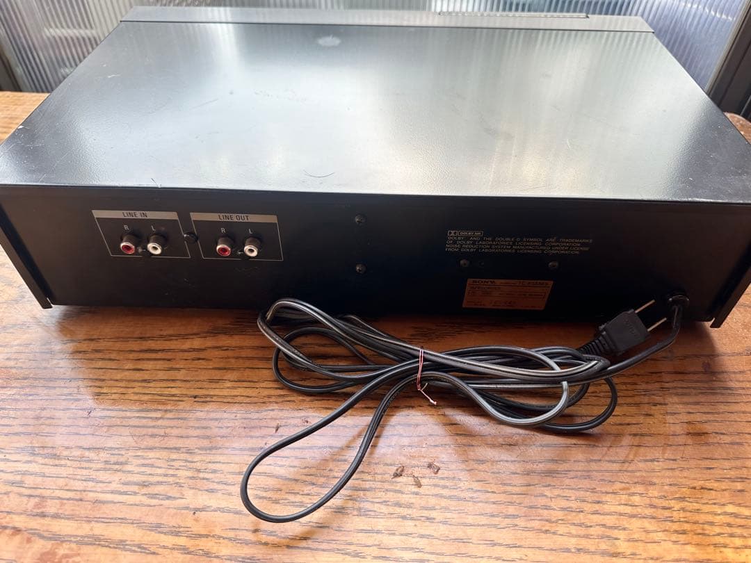 あ*は様 【通電確認済み】SONY TC-K555ES 3ヘッドカセットデッキ