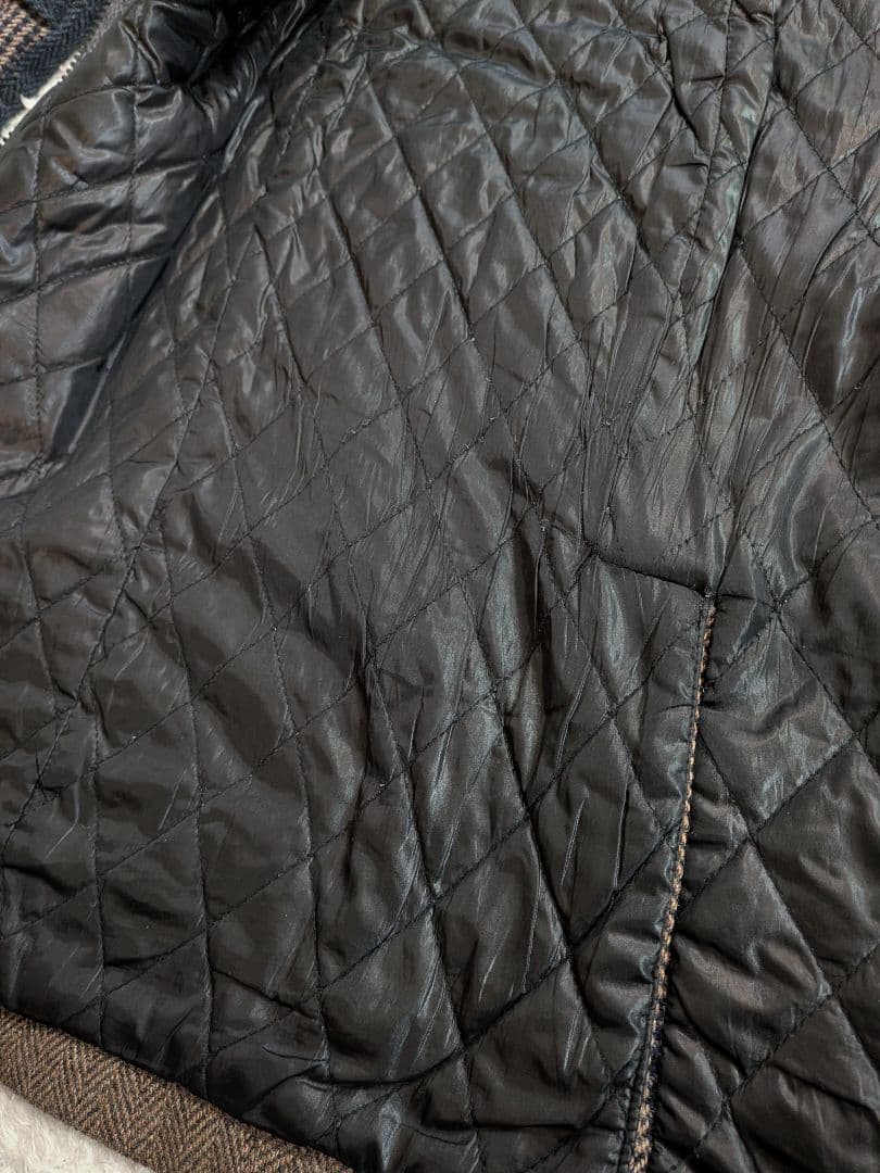 MARCHE HARRI S TWEED　bq marche　ダブルファスナー