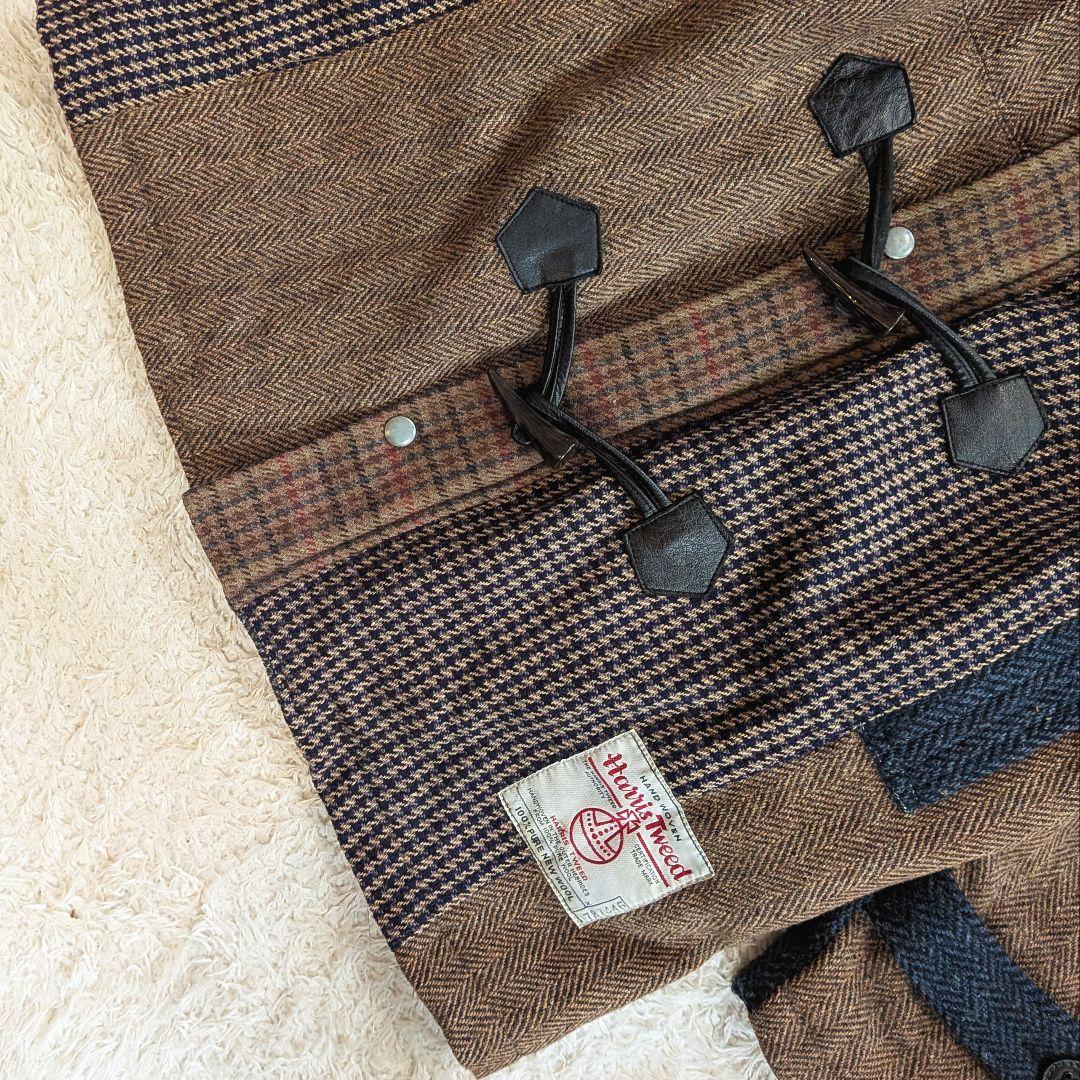 MARCHE HARRI S TWEED　bq marche　ダブルファスナー
