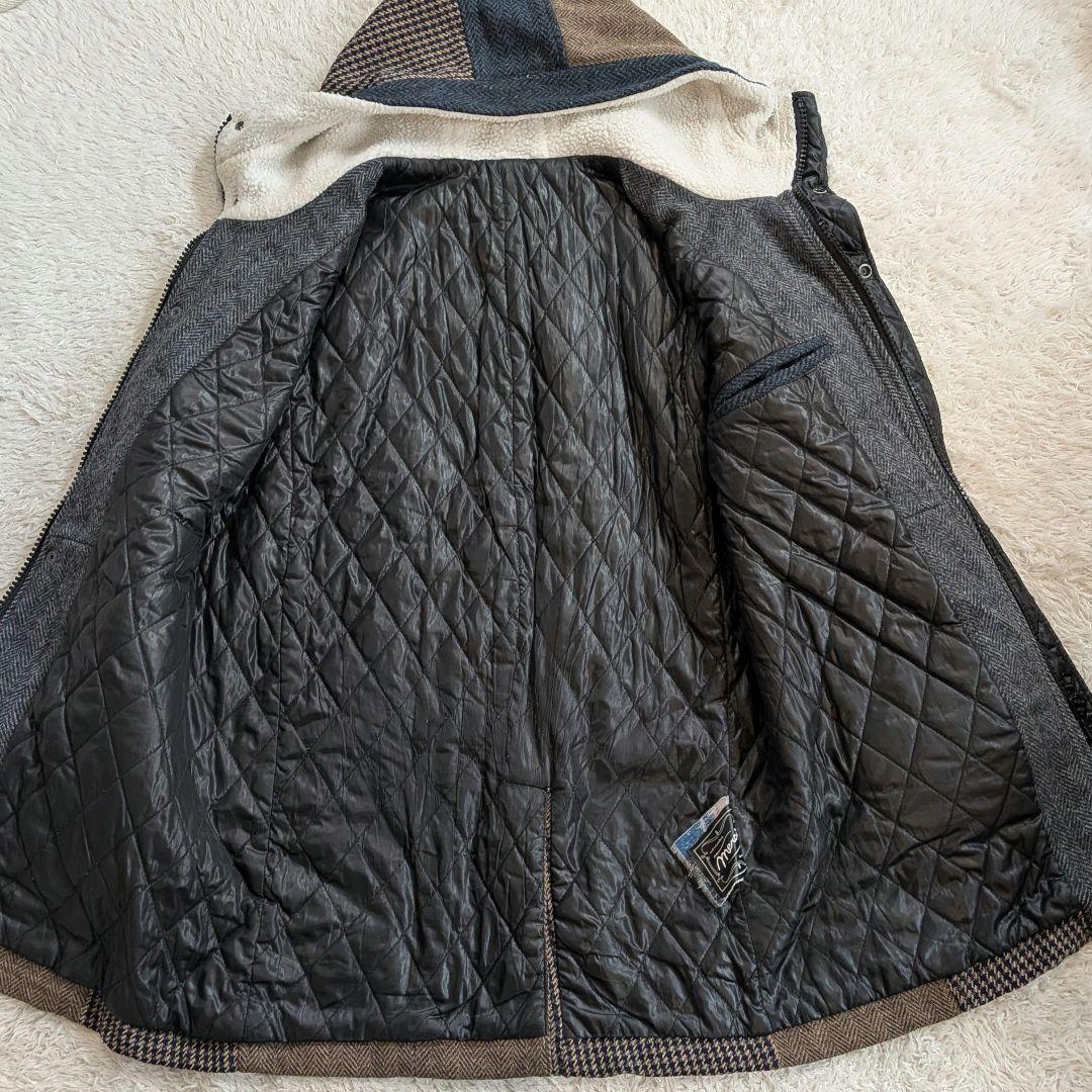 MARCHE HARRI S TWEED　bq marche　ダブルファスナー