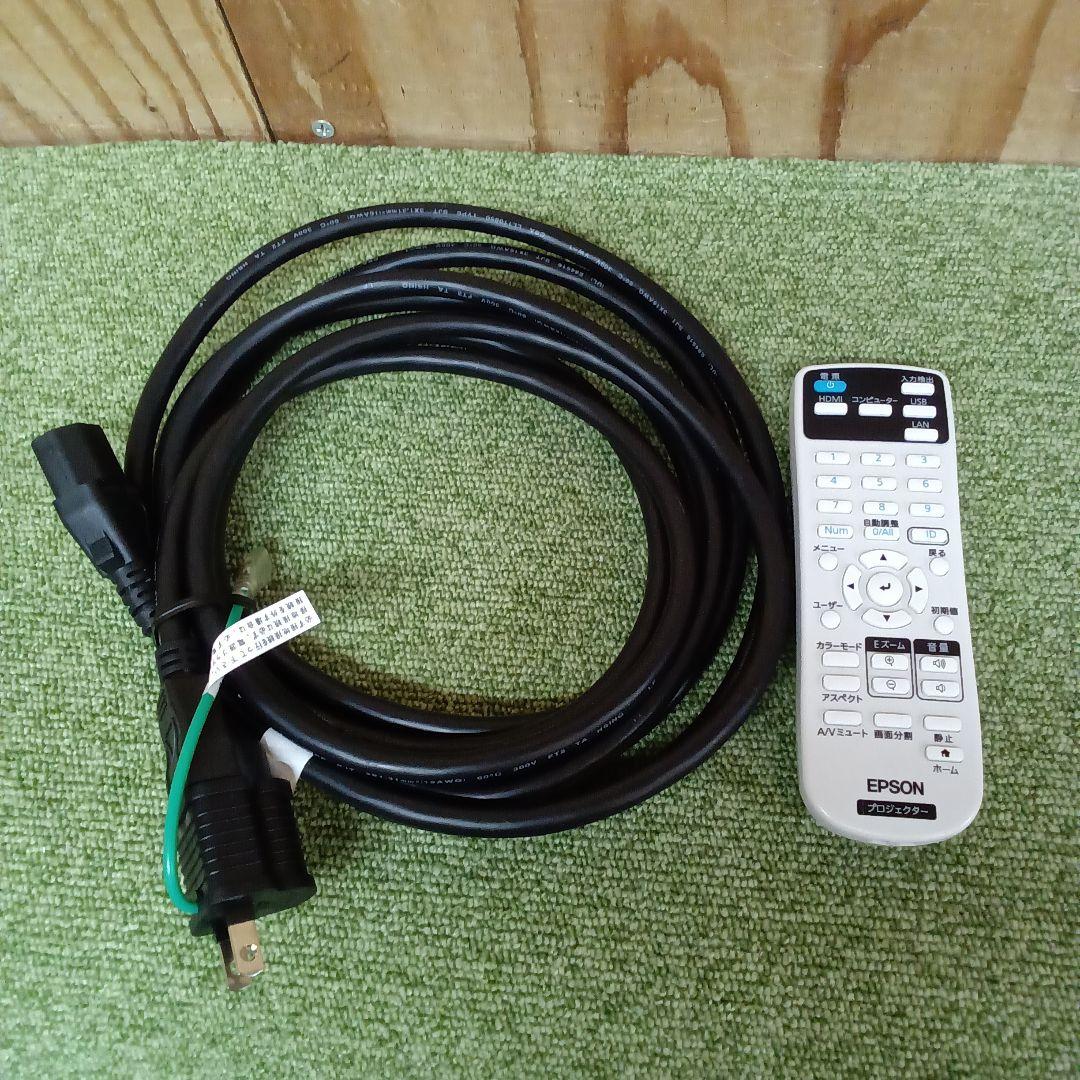 EPSON 3LCDプロジェクター EB-W06 本体 リモコン