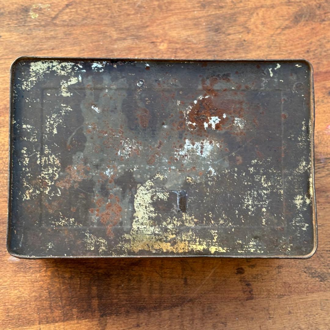 USA Antique NEWYORK BUCHANAN&LYALL TIN缶